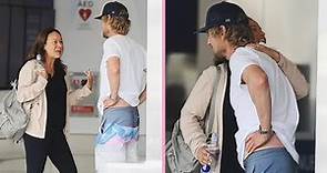 ‘Reunion?’: Owen Wilson Hugging His Ex-Girlfriend and Mother of His Firstborn Son Jade Duell at LAX