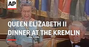 Russia - Elizabeth II Dinner At The Kremlin - 1994