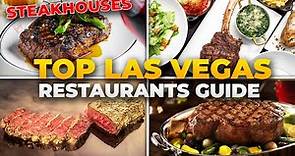 Our Favorite Restaurants In Las Vegas RIGHT NOW (Steakhouse Edition)