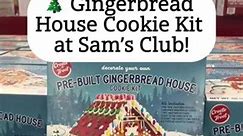 🎄 Gingerbread House Cookie Kit at Sam’s Club! These are pre-built, ready to decorate, and look like they’d offer tons of holiday family fun! 🤩 $16.98 #samsclub #gingerbreadhouse #holidayfun #christmasfun #gingerbreadcookie