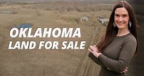 37.5 Acres For Sale in Oklahoma, Land with Barns & Utilities + South of Tulsa, East of Oklahoma City