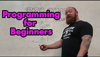 Programming Series #2 - Basic Strength Training - How to Program Workouts for Beginners