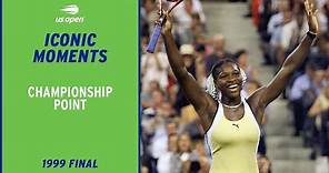 Serena Williams' First Grand Slam Title-Winning Moment | 1999 US Open