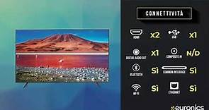 Samsung | Smart TV Crystal UHD 4K 2020 | 55TU7170