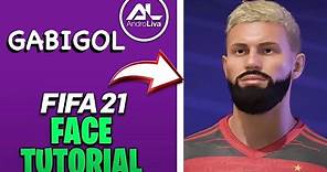 FIFA 21 - GABRIEL BARBOSA ’’GABIGOL’’ Face + Stats (Tutorial)