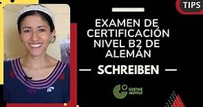 Examen de Certificación del Goethe Institut Nivel B2 de Alemán: mi Experiencia en Schreiben.