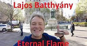 The Batthyány Eternal Flame or Lajos Batthyány Eternal Flame - Budapest Hungary - ECTV
