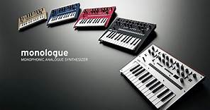 KORG monologue | Next-generation monophonic analog synthesizer