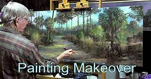 Honeymoon Island Painting Demo Makeover