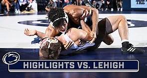 Lehigh at Penn State | Condensed Meet | Big Ten Wrestling | Dec. 3, 2023