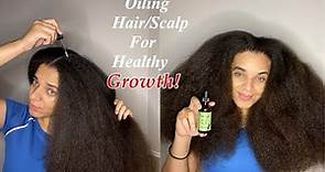 Hair Oiling Routine for GROWTH and scalp HEALTH￼ | MIELLE ROSEMARY Mint scalp& hair oil
