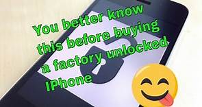 Factory unlocked iPhone – Pros and Cons Factory unlocked iPhone Review