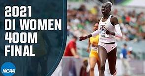 Women's 400m - 2021 NCAA track and field championship