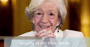 Biografía de Ana María Matute