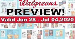 Walgreens Preview Weekly Ad | Walgreens Ad Jun 28,2020 | Walgreens Sneak Peek Ad Deals Of The Week