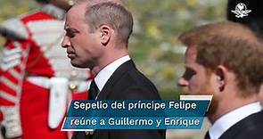Príncipe Felipe. Guillermo y Enrique se reencuentran en funeral de su abuelo