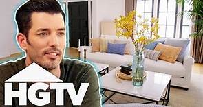 Jonathan & Drew Scott Compete In The Stunning Living Room Challenge | Brother vs Brother