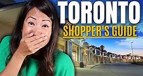 ✨The BEST Shopping Destinations in Toronto, Canada 2023 | Discover Toronto's Retail Wonderland