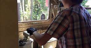 Shore Line Trolley Museum HD 60fps: Fan Railer Operates NYC Subway Car R17 6688 (Operator POV)