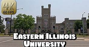 Driving Around Eastern Illinois University Campus in 4k Video