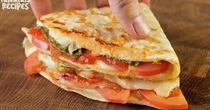 Incredible! Quick breakfast ready in a few minutes! Easy and delicious tortilla recipe!