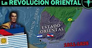 🇺🇾⚔️🇪🇸🇦🇷🇧🇷 La REVOLUCIÓN ORIENTAL e INDEPENDENCIA URUGUAYA