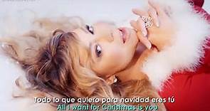 Mariah Carey - All I Want For Christmas Is You // Lyrics + Español // Video Official