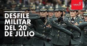 En vivo: Desfile militar del 20 de Julio por la Independencia de Colombia
