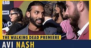 Avi Nash - THE WALKING DEAD Season 10 Red Carpet Premiere Interview