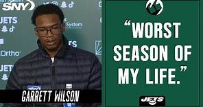 Garrett Wilson says Jets season was the 'worst' of his life | SNY