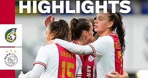 Romée Leuchter ⚽️⚽️ | Highlights Fortuna Sittard Vrouwen - Ajax Vrouwen | Azerion Vrouwen Eredivisie