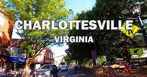 Charolttesville, Virginia - Driving Tour 4K