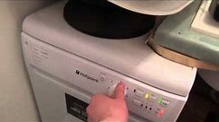 Hotpoint SDL510 Slimline Dishwasher : overview