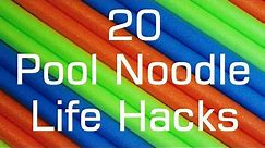 20 Pool Noodle Life Hacks