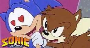 Aventuras de Sonic el Erizo: Sonic enfermo de amor | Dibujos animados clásicos para niños