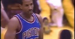 Adrian Dantley's Final Game with the Pistons (19 points, 7-of-11 shooting)