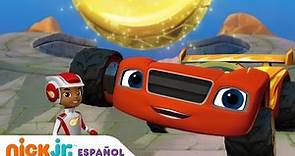 Blaze y los Monster Machines | ¡Blaze y la rueda de los deseos mágica! | Nick Jr. en Español