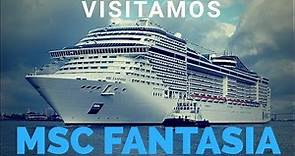 Visitamos el interior del crucero MSC Fantasía en el puerto de Alicante