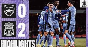 Luis Diaz Goal Seals FA Cup Win! | Arsenal 0-2 Liverpool | Highlights