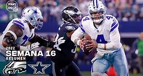 🔥Philadelphia Eagles vs Dallas Cowboys | Semana 16 NFL 2022 | NFL Highlights Resumen en español