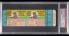 1958 World Series: Game 2: New York v Milwaukee