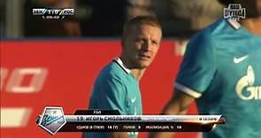 Igor Smolnikov's goal. Zenit vs FC Rostov | RPL 2015/16