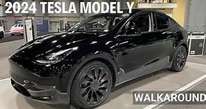 2024 Tesla Model Y Exterior & Interior Walkaround - Dual Motor configuration