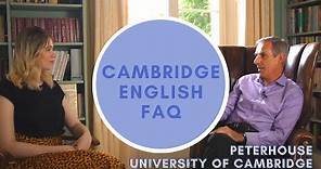 English at University of Cambridge FAQ| Peterhouse, Cambridge