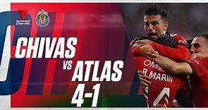 Highlights & Goals | Chivas vs Atlas 4-1 | Telemundo Deportes