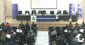 Convegno internazionale "Niccolò Cusano e il mondo moderno" - Aula Magna, Università degli Studi Niccolò Cusano