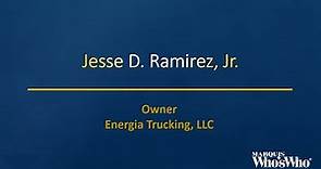 Jesse Ramirez Honored as a Distinguished Entrepreneur