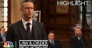 Carisi Bests Barba in Court - Law & Order: SVU