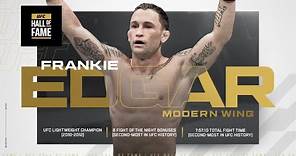 Frankie Edgar Joins the UFC Hall of Fame Class of 2024