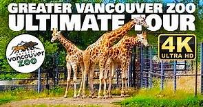 Greater Vancouver Zoo, Canada COMPLETE TOUR - 4K Virtual Walking Tour - Explore